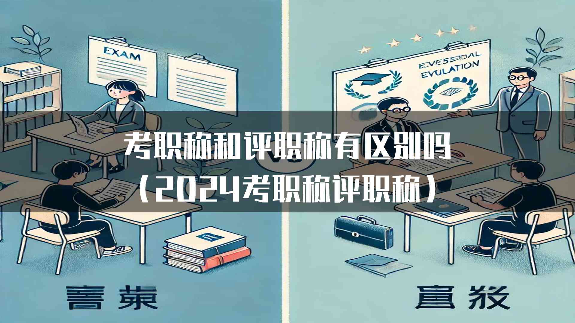 考职称和评职称有区别吗(2024考职称评职称)