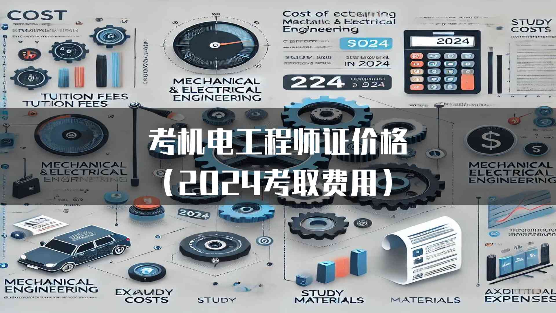 考机电工程师证价格(2024考取费用)