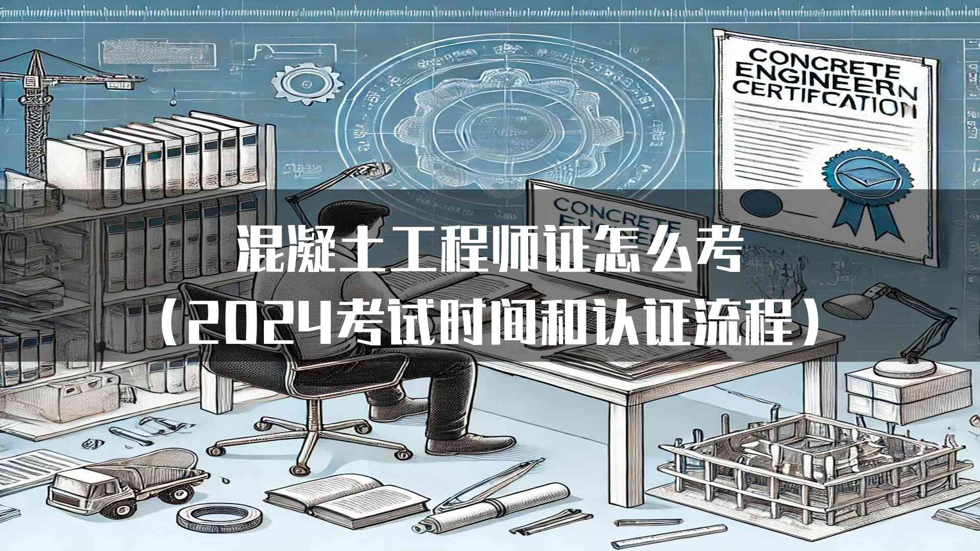 混凝土工程师证怎么考(2024考试时间和认证流程)