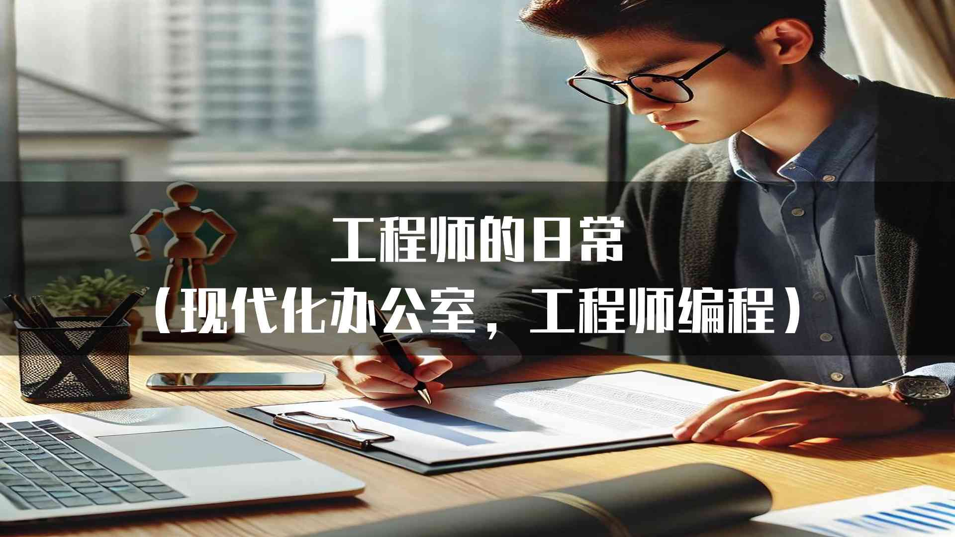 工程师的日常(现代化办公室，工程师编程)