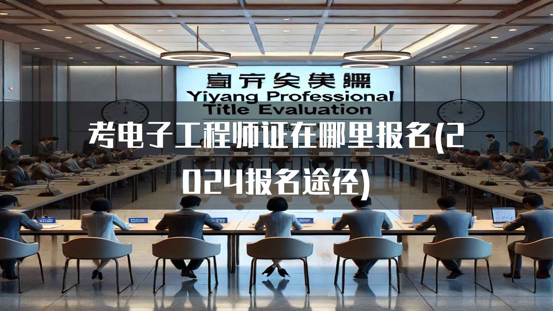 考电子工程师证在哪里报名(2024报名途径)