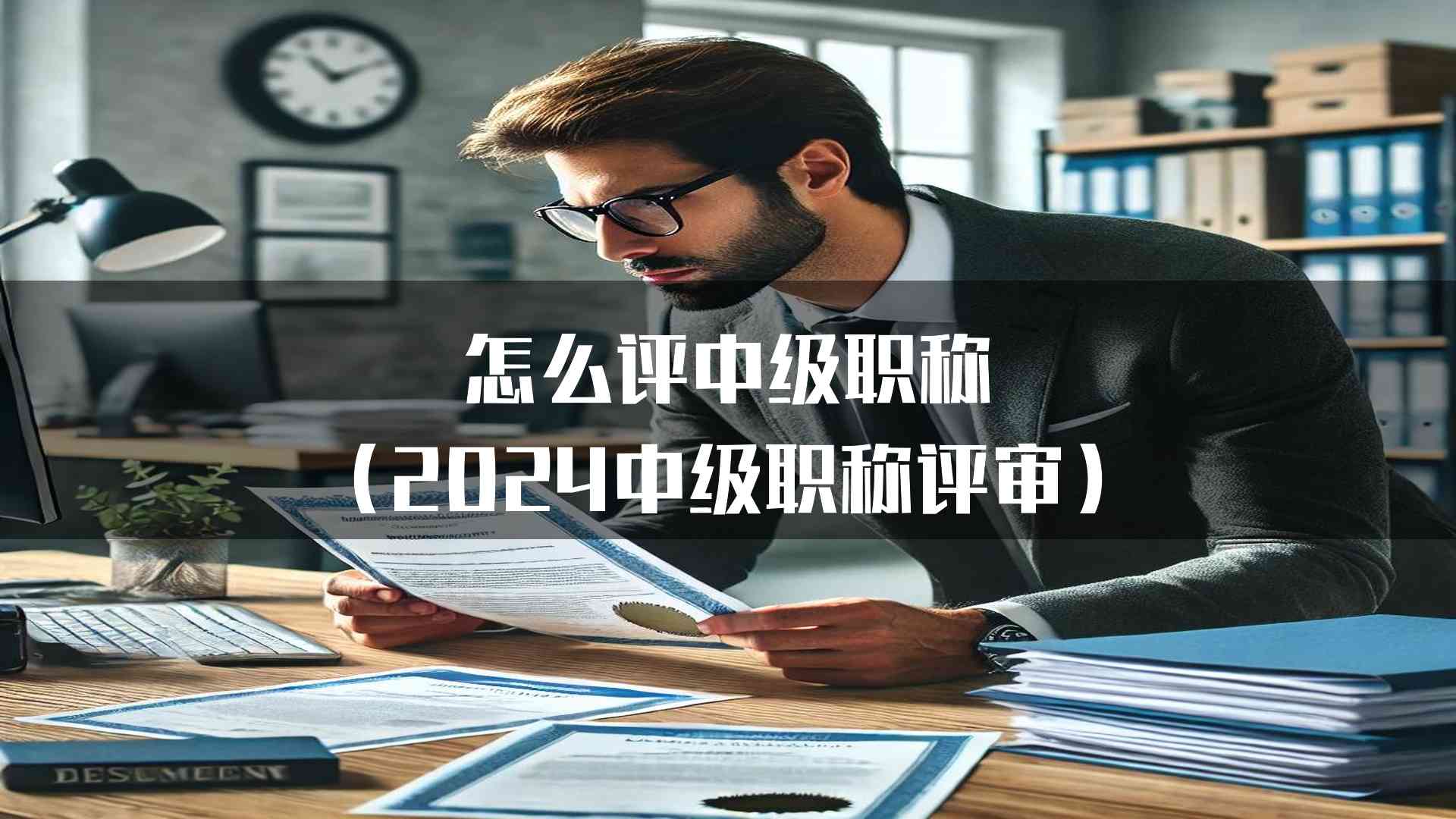 怎么评中级职称(2024中级职称评审)