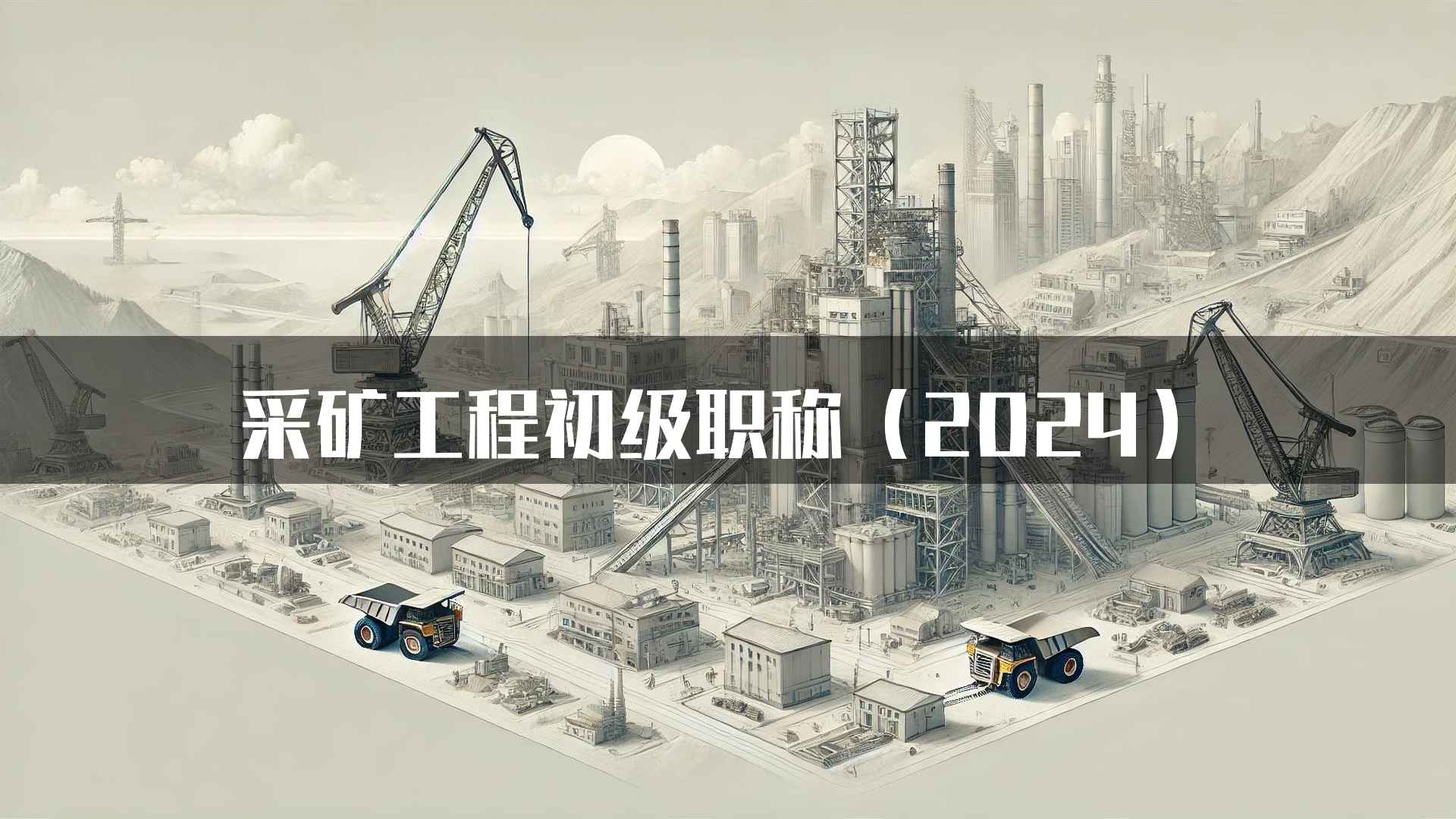 采矿工程初级职称(2024)