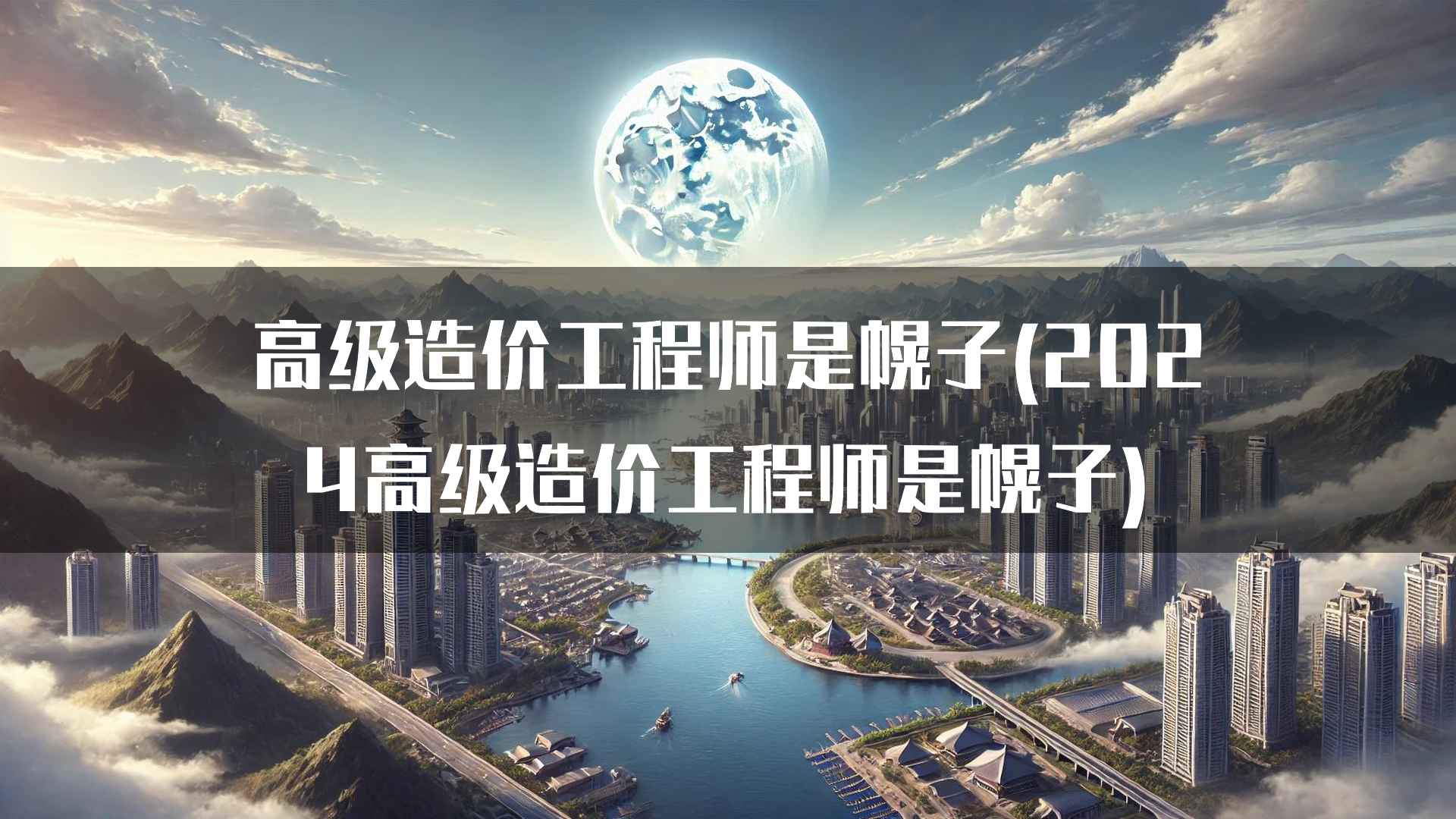 未来高级造价工程师的发展趋势