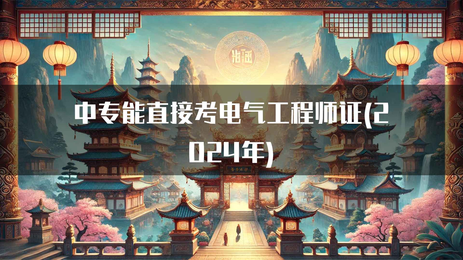 中专能直接考电气工程师证(2024年)