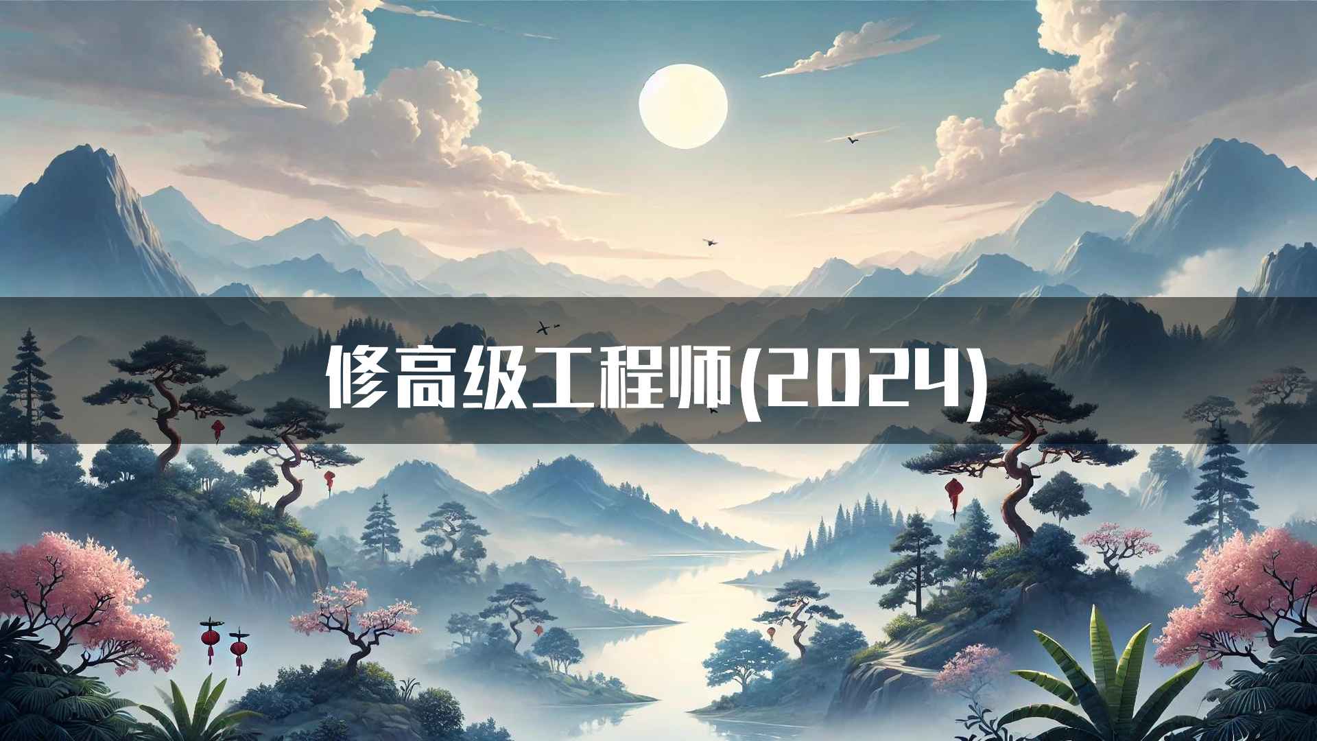 修高级工程师(2024)