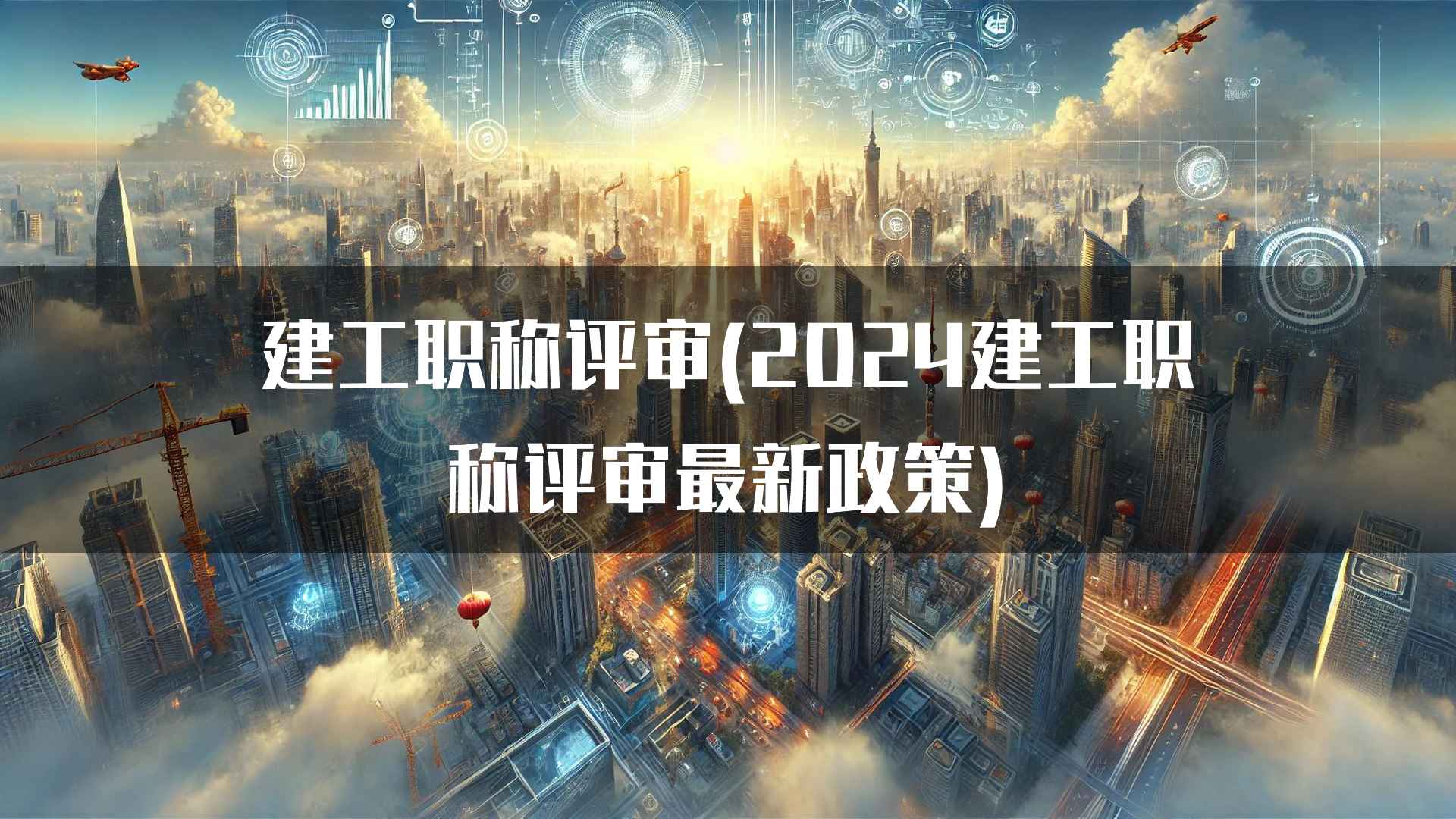 建工职称评审(2024建工职称评审最新政策)