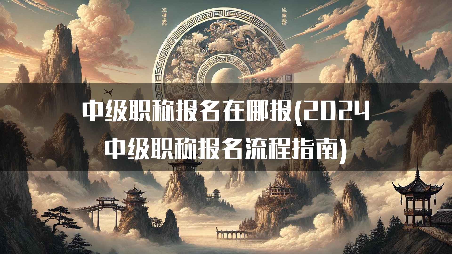 中级职称报名在哪报(2024中级职称报名流程指南)