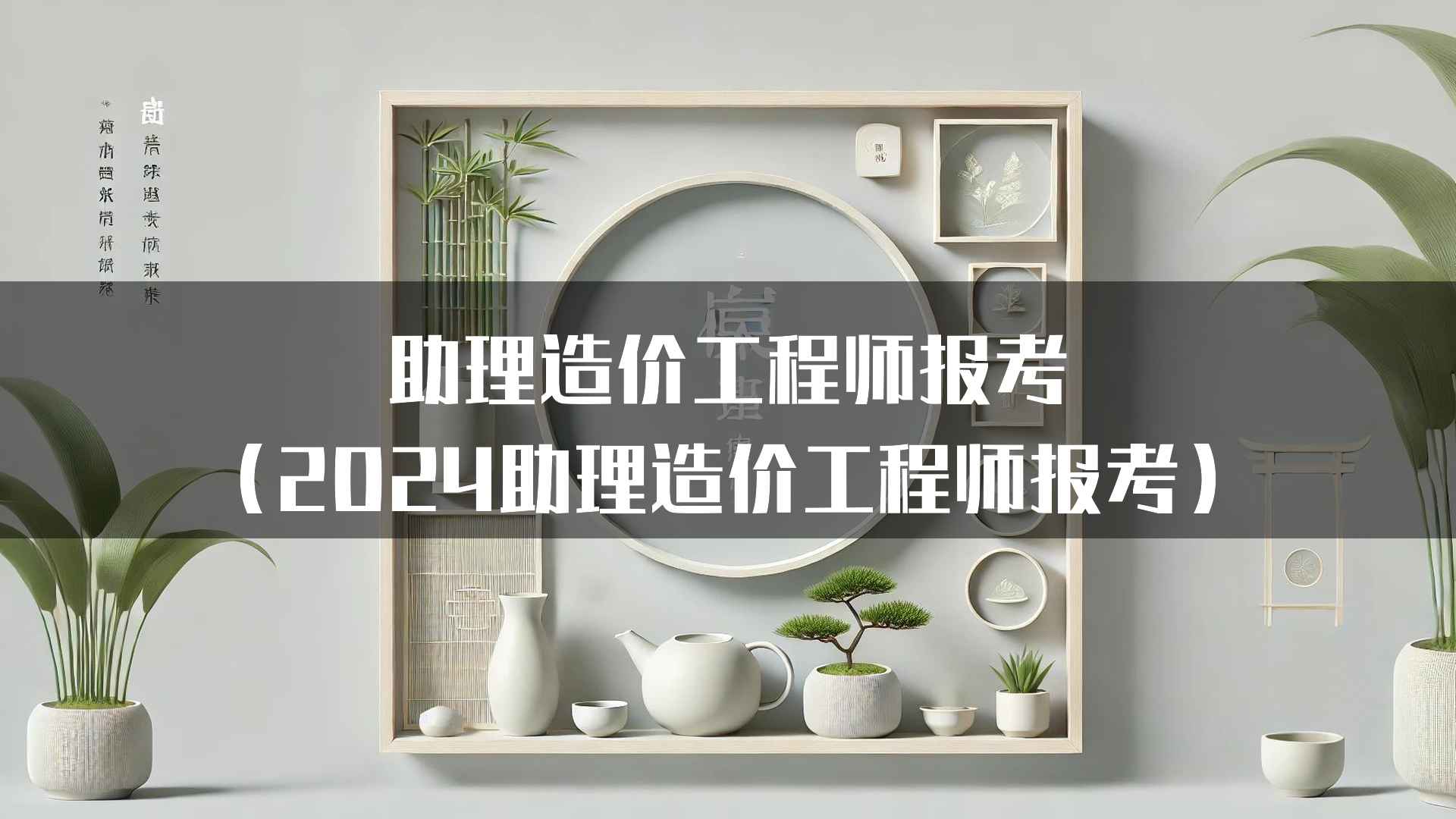 助理造价工程师报考（2024助理造价工程师报考）