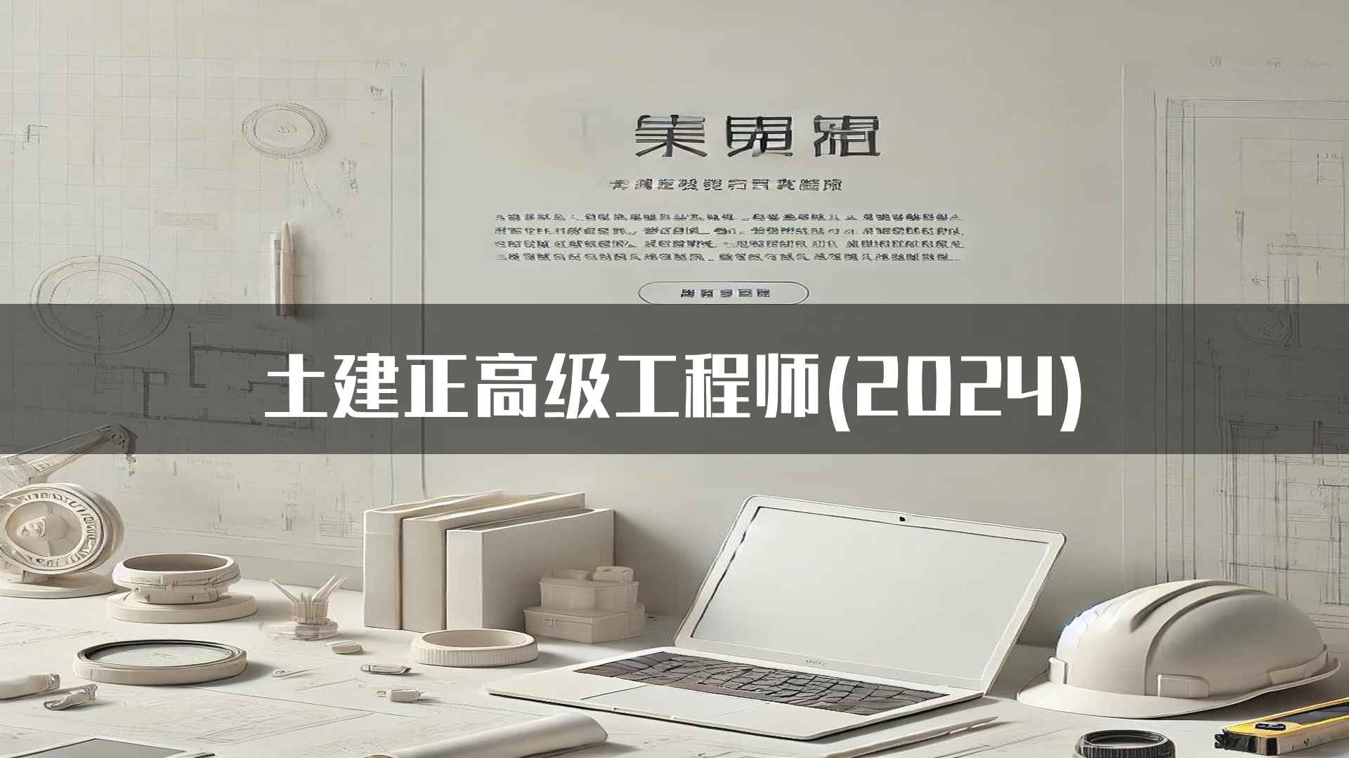 土建正高级工程师(2024)