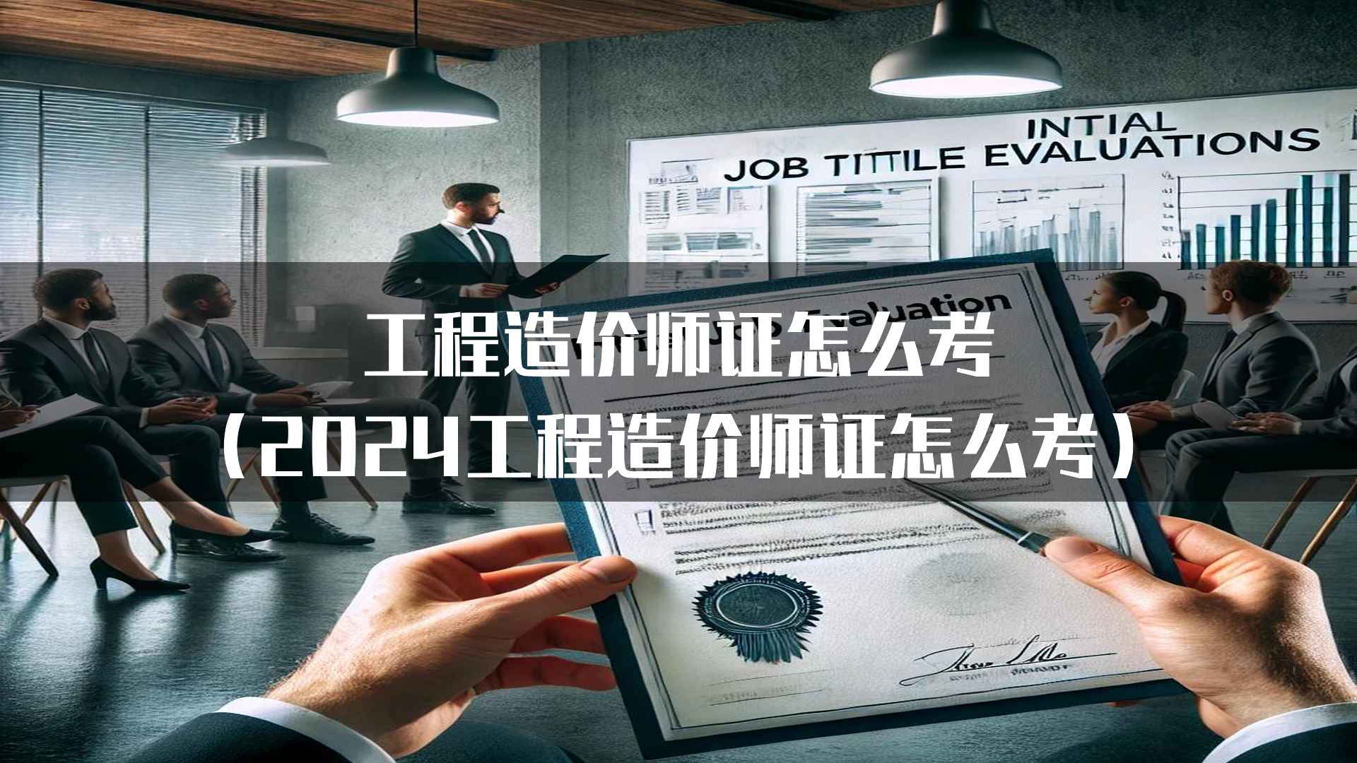 工程造价师证怎么考（2024工程造价师证怎么考）