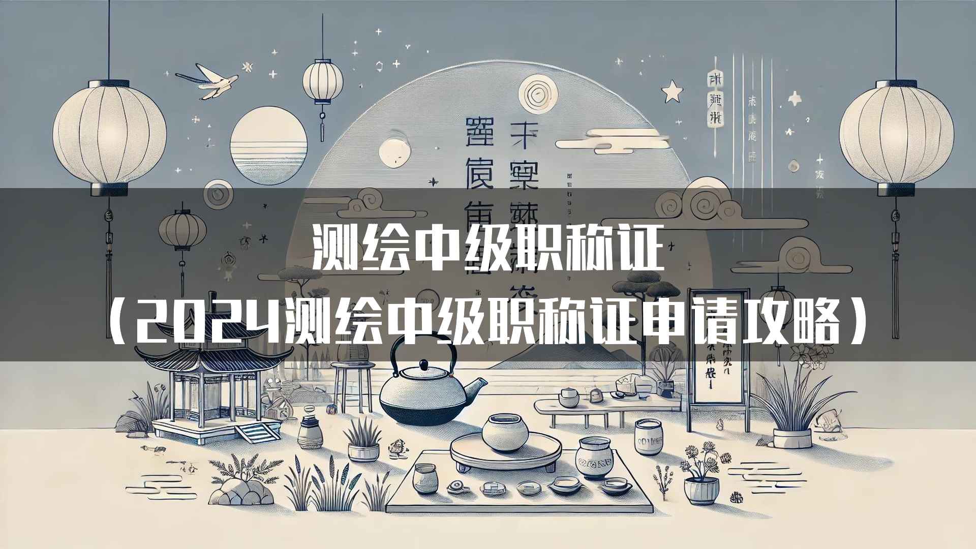 测绘中级职称证（2024测绘中级职称证申请攻略）