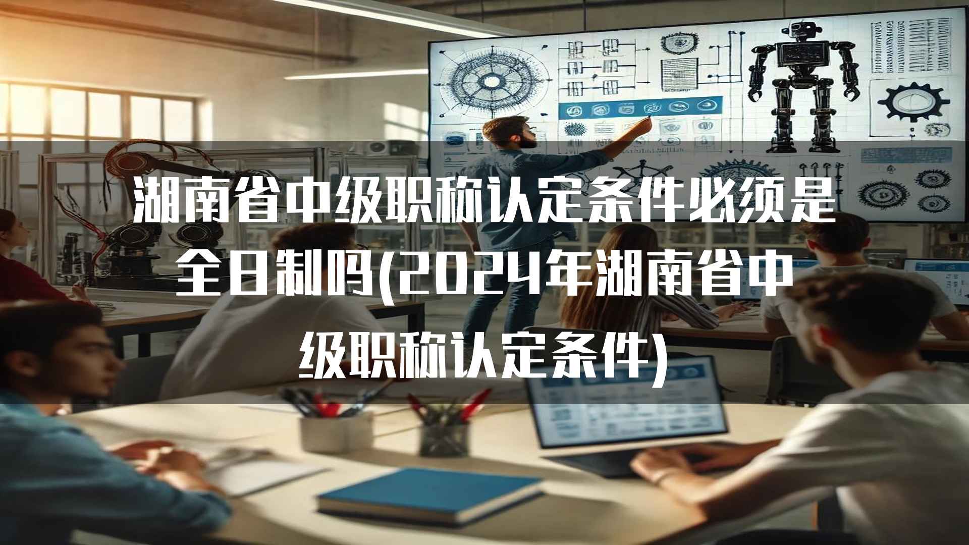 湖南省中级职称认定政策的最新变化