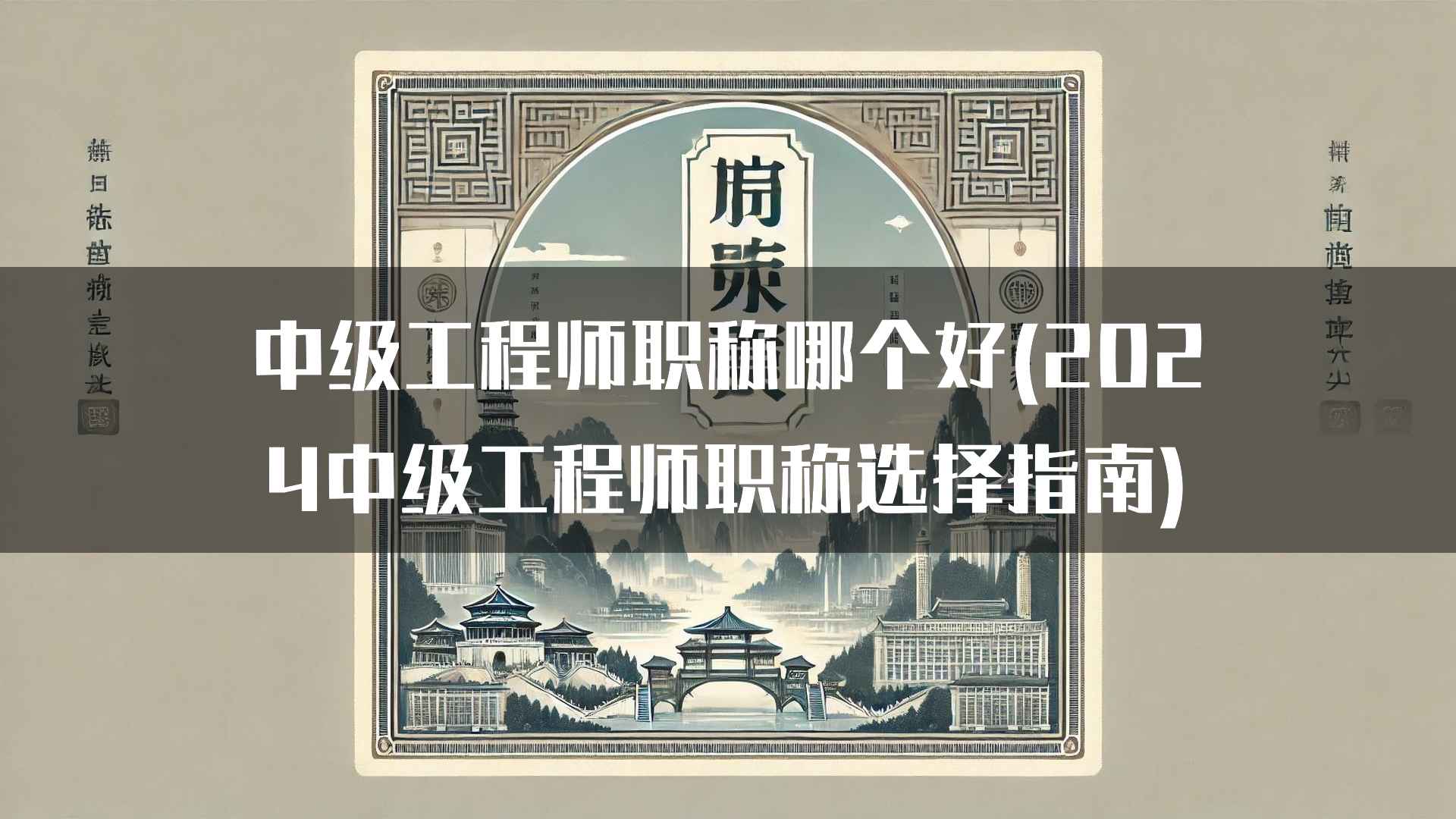 中级工程师职称哪个好(2024中级工程师职称选择指南)