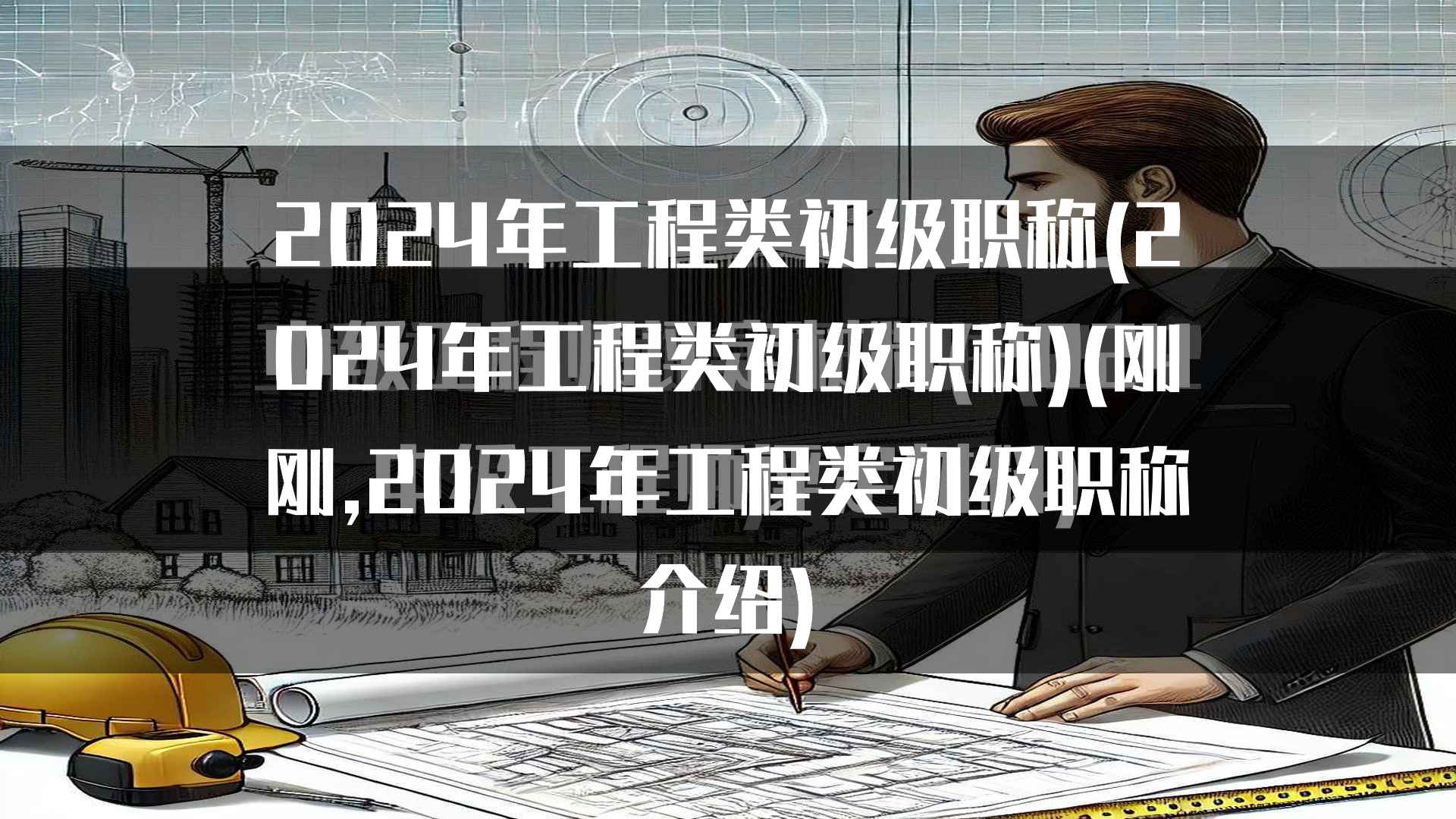 2024年工程类初级职称(2024年工程类初级职称)(刚刚,2024年工程类初级职称介绍)