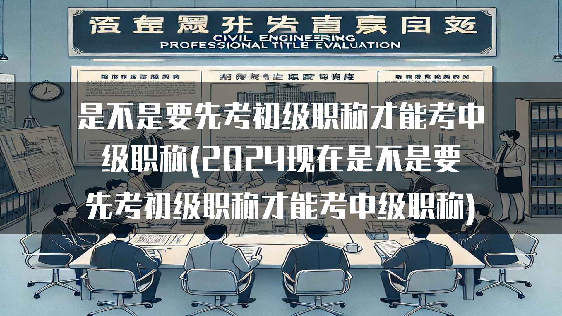 是不是要先考初级职称才能考中级职称(2024现在是不是要先考初级职称才能考中级职称)