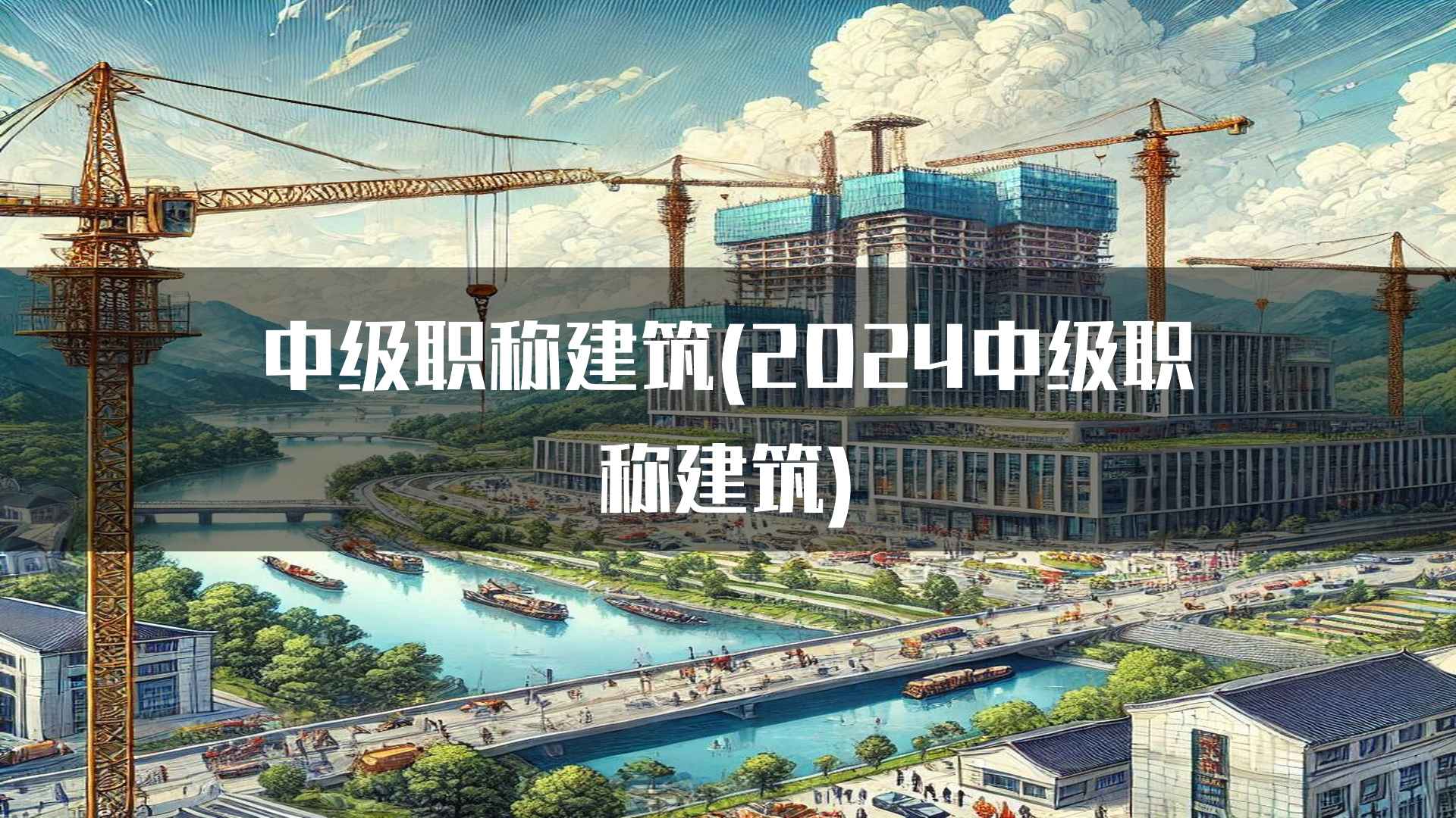 中级职称建筑(2024中级职称建筑)