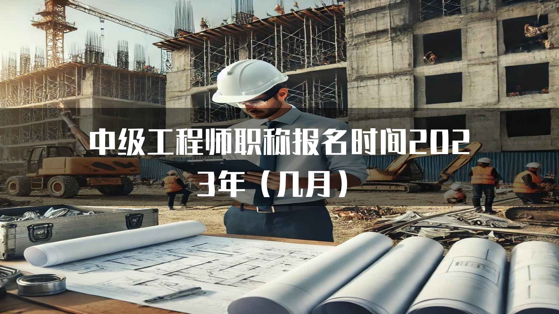 中级工程师职称报名时间2023年（几月）