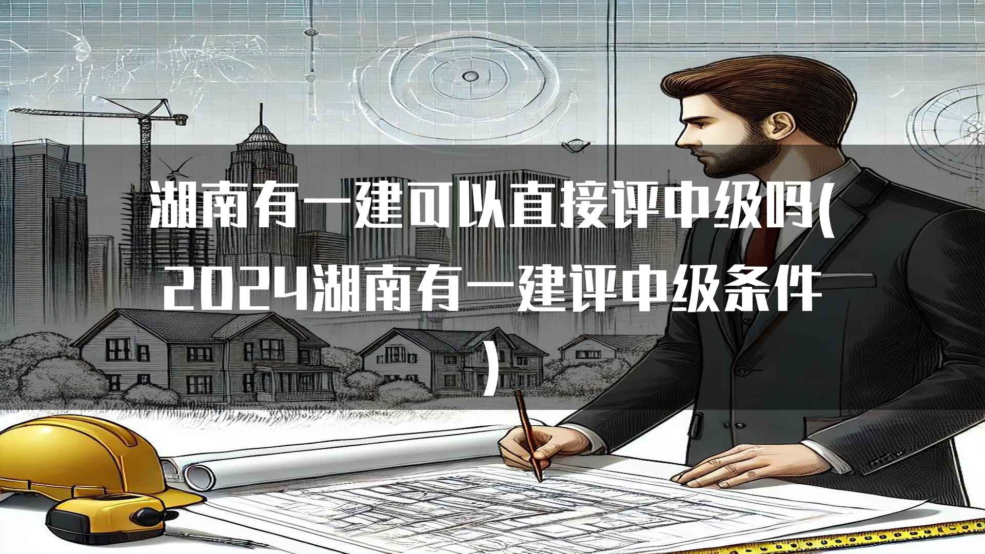 湖南有一建可以直接评中级吗(2024湖南有一建评中级条件)