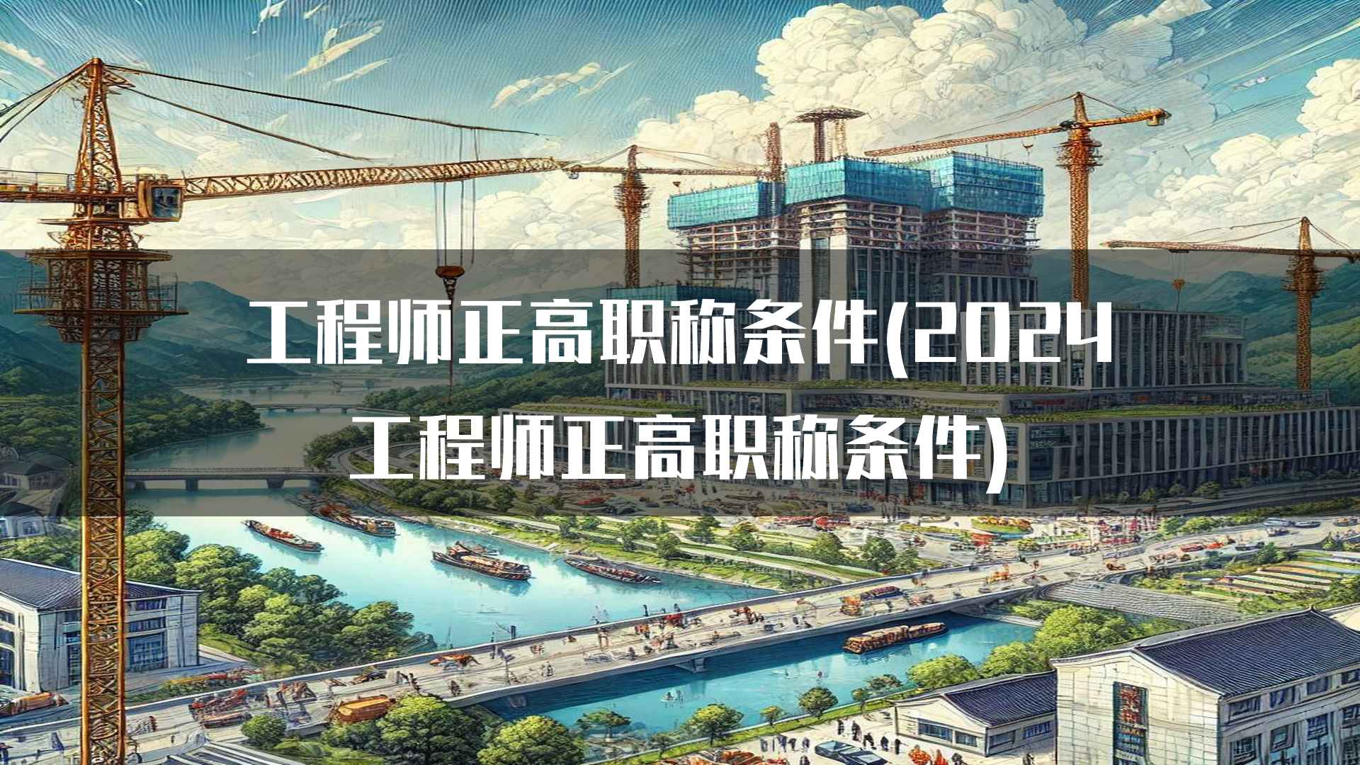 工程师正高职称条件(2024工程师正高职称条件)