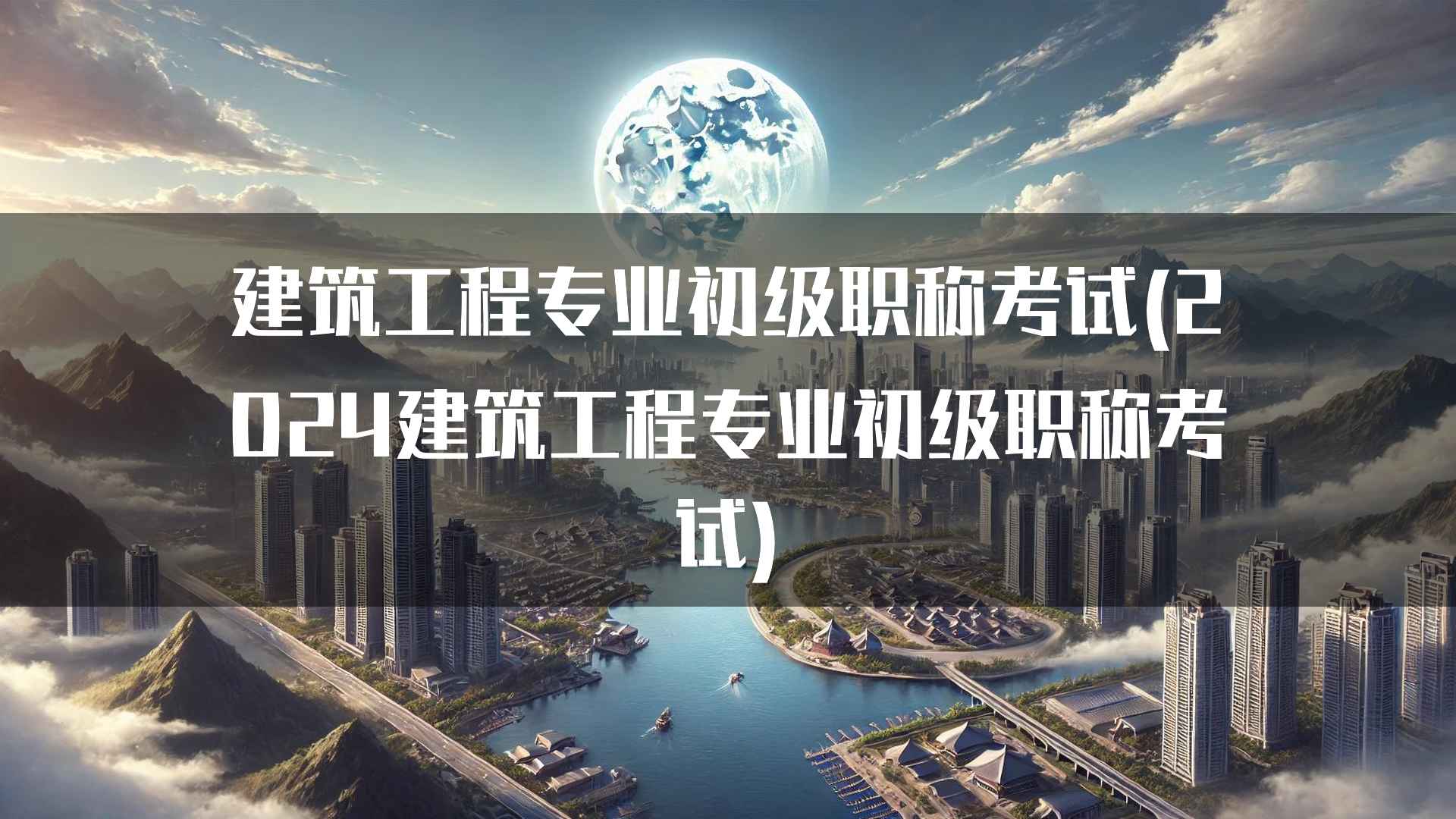 建筑工程专业初级职称考试(2024建筑工程专业初级职称考试)